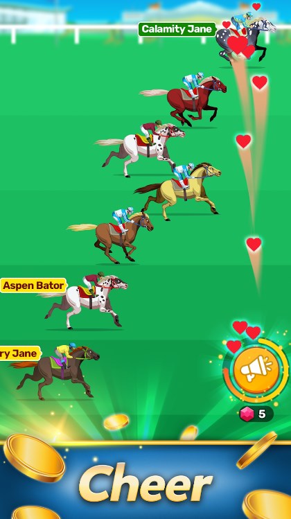 Horse Racing Hero Riding Game 螢幕截圖 0