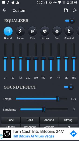 Equalizer Music Player Ảnh chụp màn hình 1