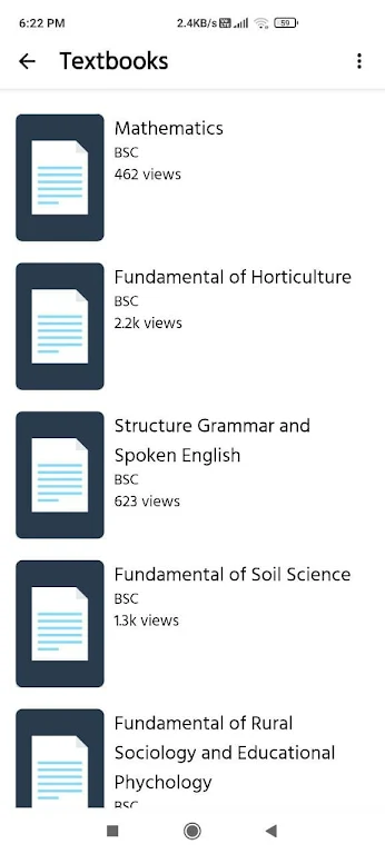 BSc Agriculture Notes and Book Screenshot 0