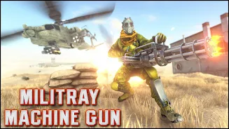 Military Machine Gunner Games Screenshot 1