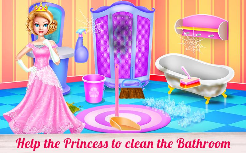 Doll House Cleaning Decoration स्क्रीनशॉट 1
