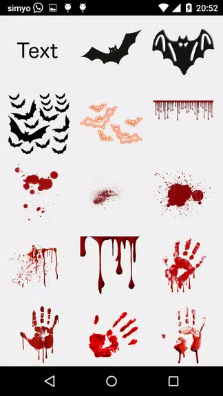 Halloween Photo stickers Tangkapan skrin 1