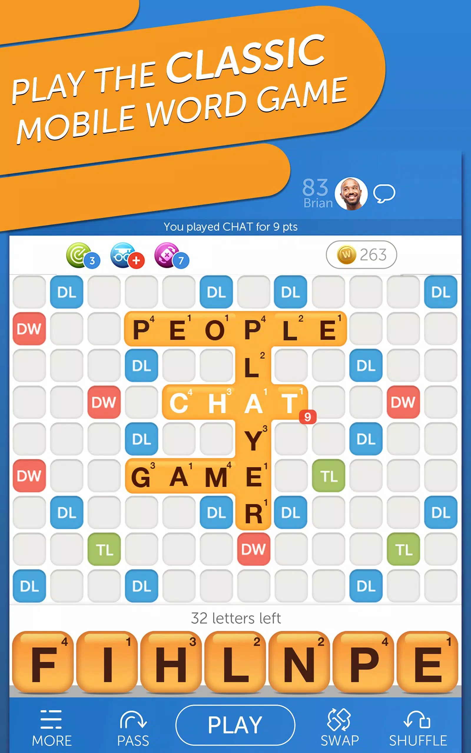 Words with Friends Word Puzzle 螢幕截圖 0
