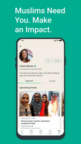 Muslims: Events & Discussions Tangkapan skrin 3