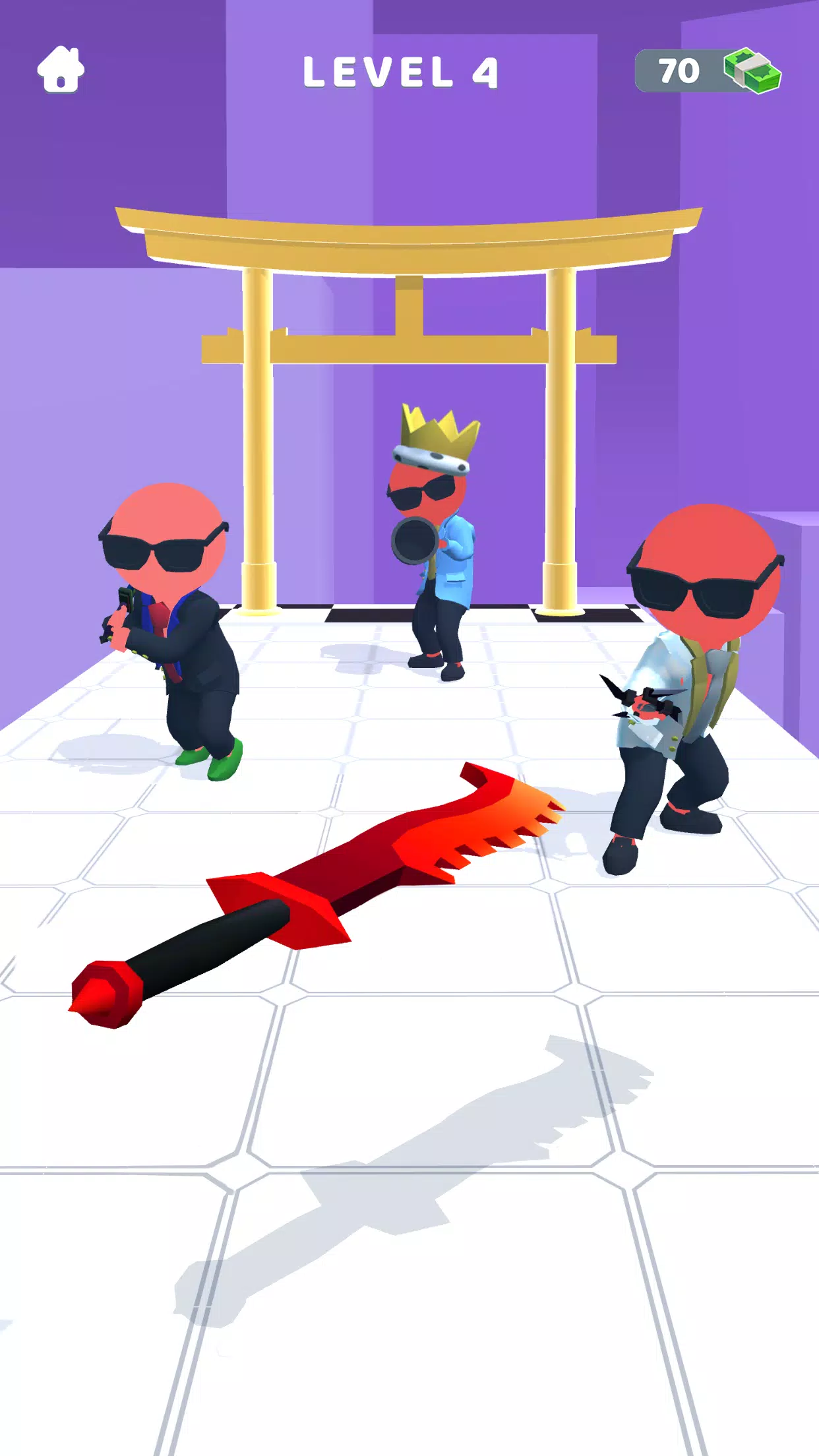Sword Play! Ninja Slice Runner Captura de pantalla 3