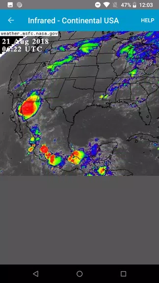 Simple Satellite Weather Loops Zrzut ekranu 2