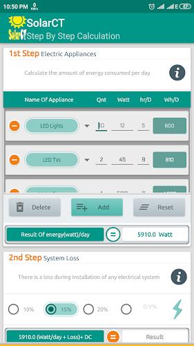 SolarCT - Solar PV Calculator Screenshot 0