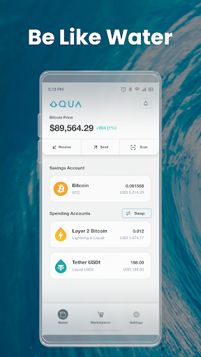 AQUA Wallet 螢幕截圖 1