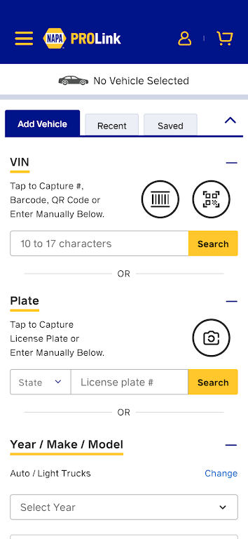 NAPA PROLink应用截图第2张