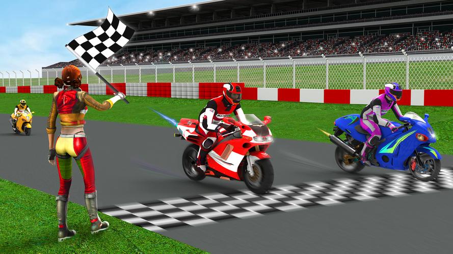 Bike Racing Games-Bike Race 3D Ảnh chụp màn hình 1