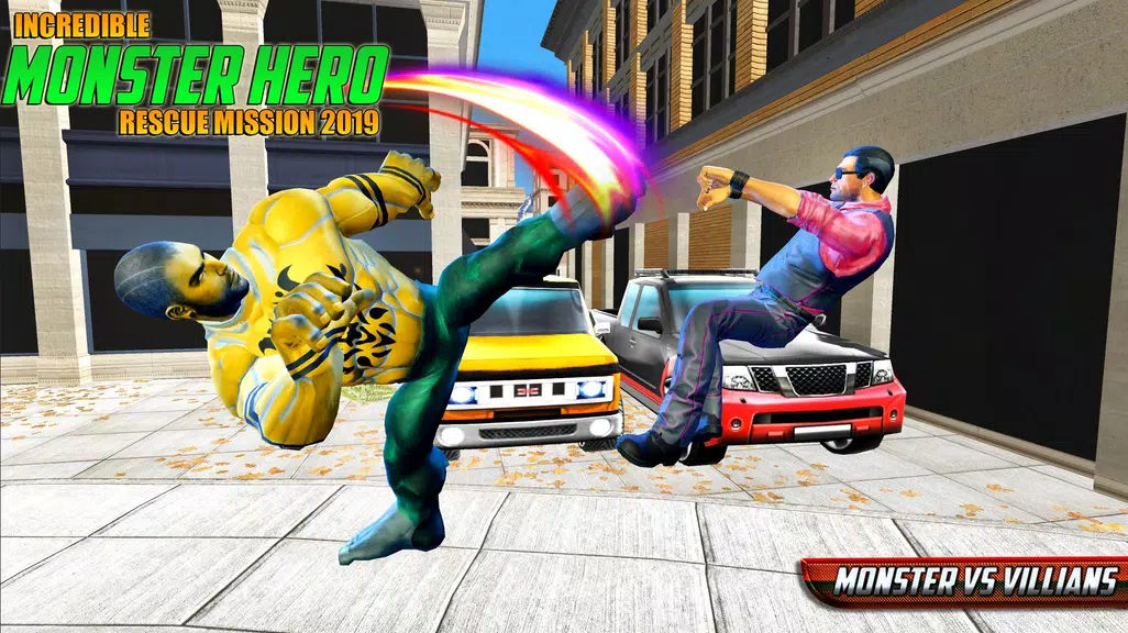 Incredible Monster Superhero Crime City 2018 Captura de tela 2