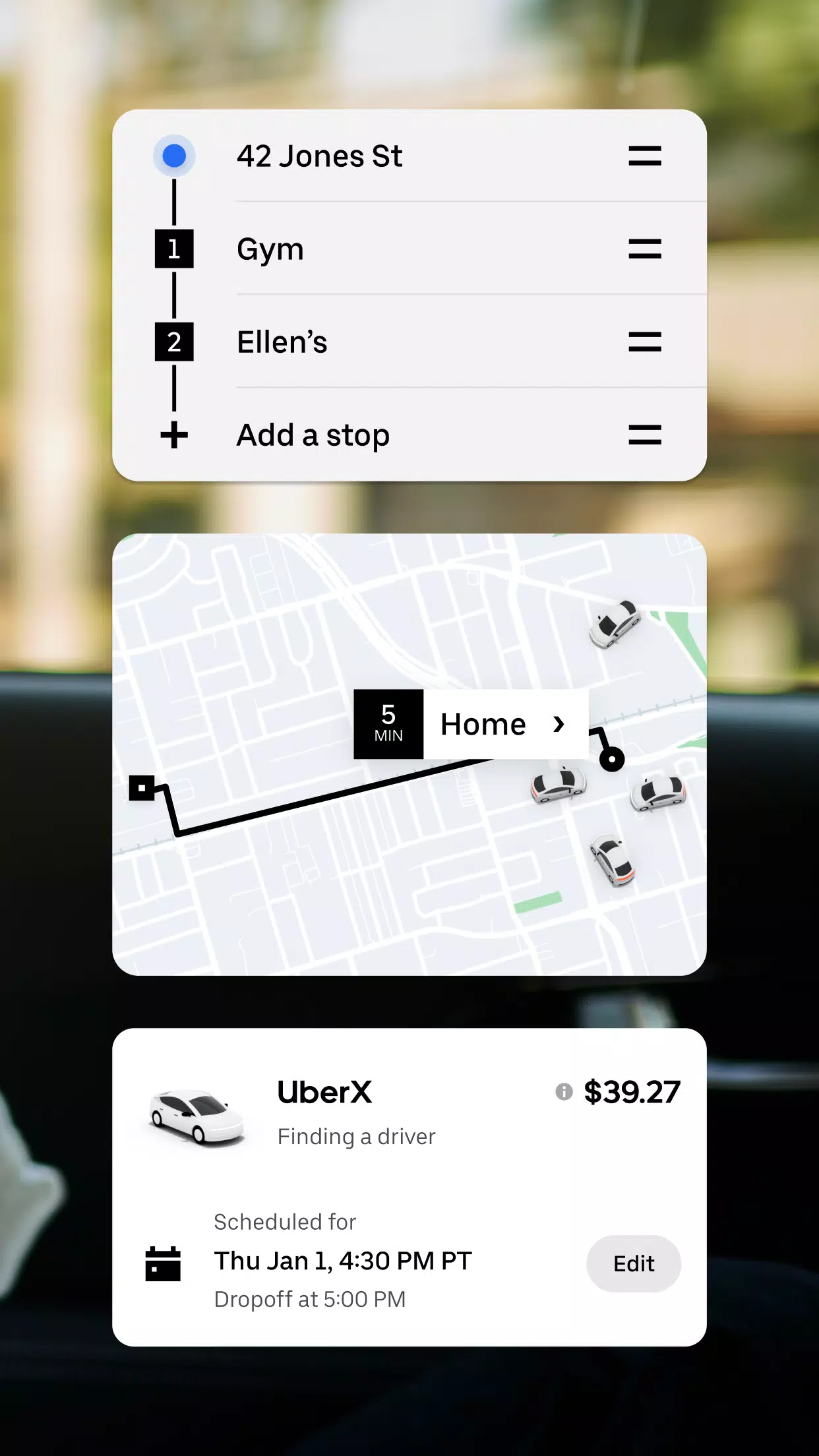 Uber 優步 - 隨時在台灣預約搭乘計程車 螢幕截圖 1