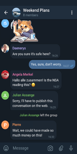 Telegram X Screenshot 1