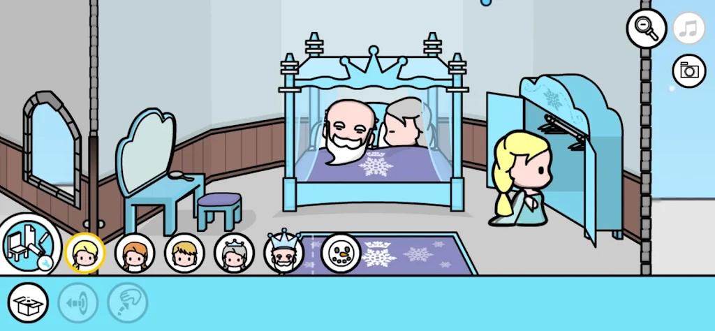 Ice Princess Dollhouse Design Screenshot 0