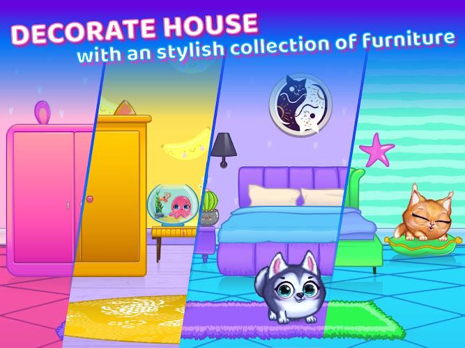 Fluffy Pets World Color Lines Ekran Görüntüsü 3