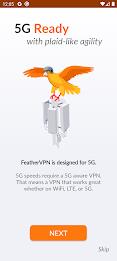 FeatherVPN: A Fast, Secure VPN Tangkapan skrin 3