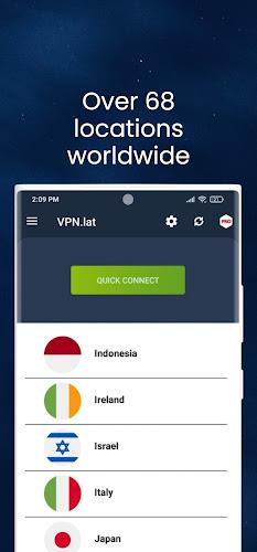 VPN.lat: Unlimited and Secure Captura de pantalla 2