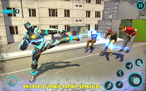 Flying Panther Robot Hero Game Screenshot 1