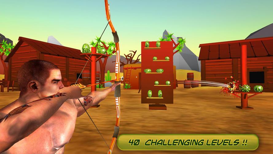 Watermelon Shooting : Archery 螢幕截圖 2