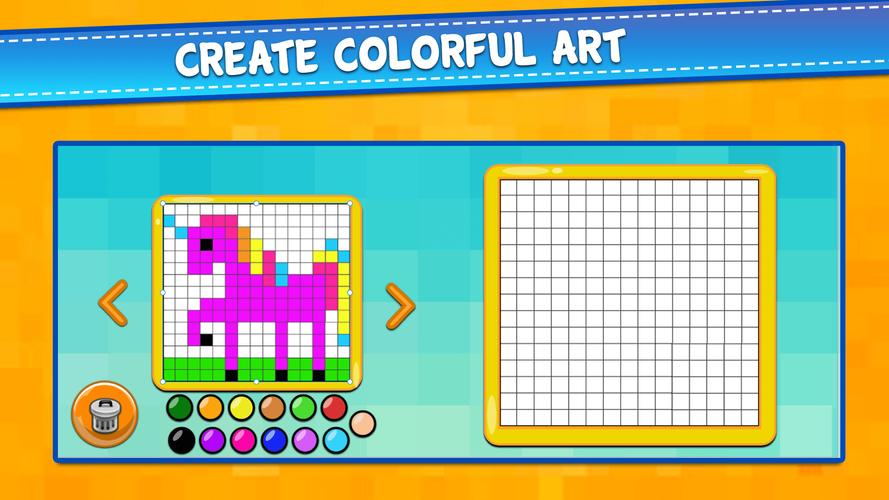 Pixel Art Coloring Games 螢幕截圖 1