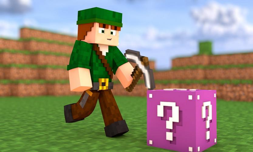 Lucky block mod for mcpe Captura de pantalla 0