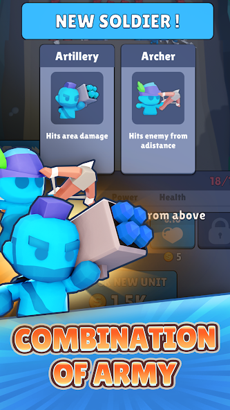 Army Clash Mod ภาพหน้าจอ 1