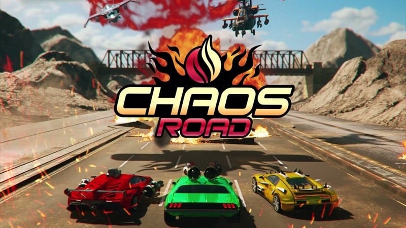 Chaos Road: Combat Car Racing 螢幕截圖 0