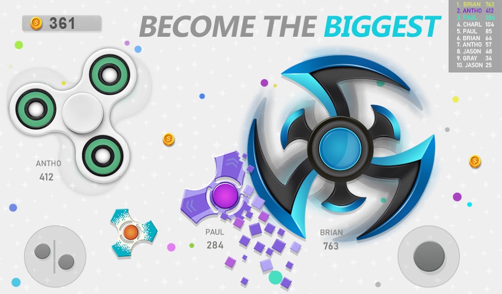 Realtime Fidget Spinner Games Mod স্ক্রিনশট 2