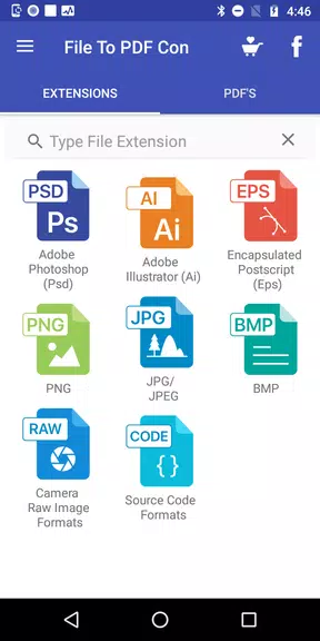 File to PDF Converter(AI, PSD) 螢幕截圖 0