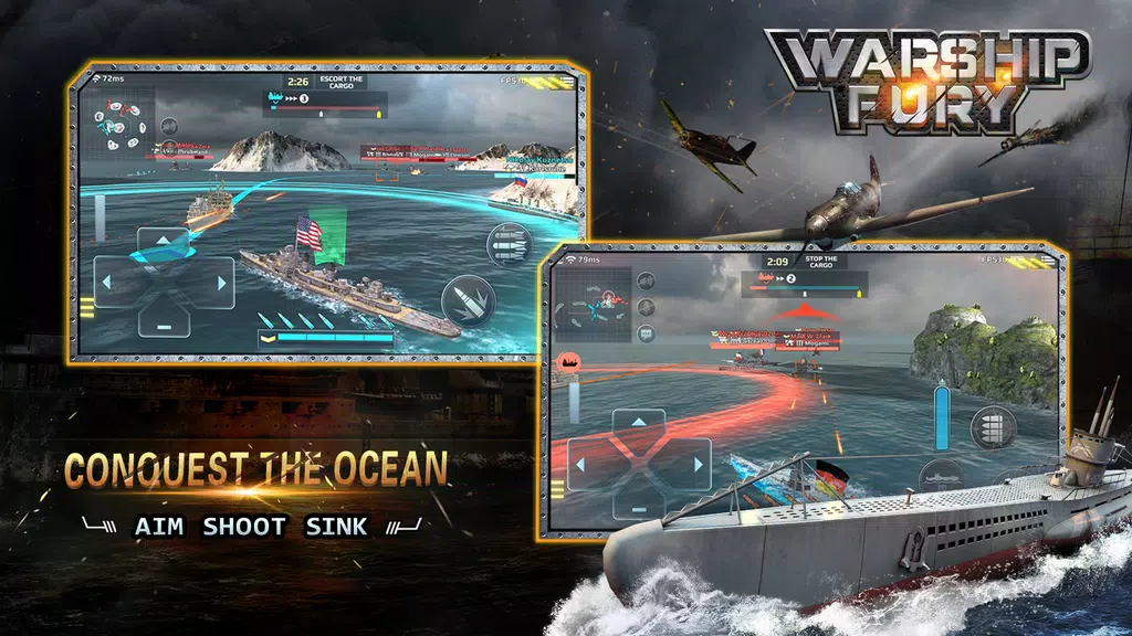 Warship Fury 螢幕截圖 2