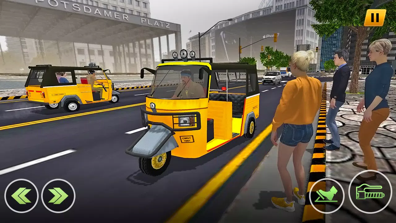 Tuk Tuk Rickshaw Auto Driving Tangkapan skrin 0