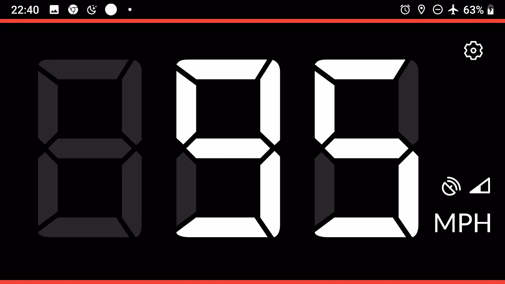 GPS Speedometer Ảnh chụp màn hình 1