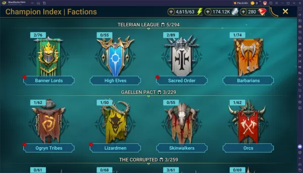 Лучшие чемпионы для Faction Wars Faction Legends в 2025 году