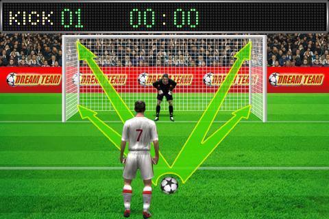 Football penalty. Shots on goa Screenshot 3