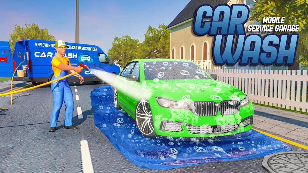 Mobile Car Wash: Car Games 3d स्क्रीनशॉट 1