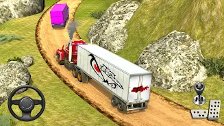 Euro Truck Racing Games Скриншот 1