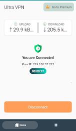 Ultra VPN स्क्रीनशॉट 0