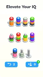 Nuts & Bolts, Color Screw Sort Screenshot 3