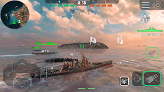 Warships Universe Naval Battle 스크린샷 3