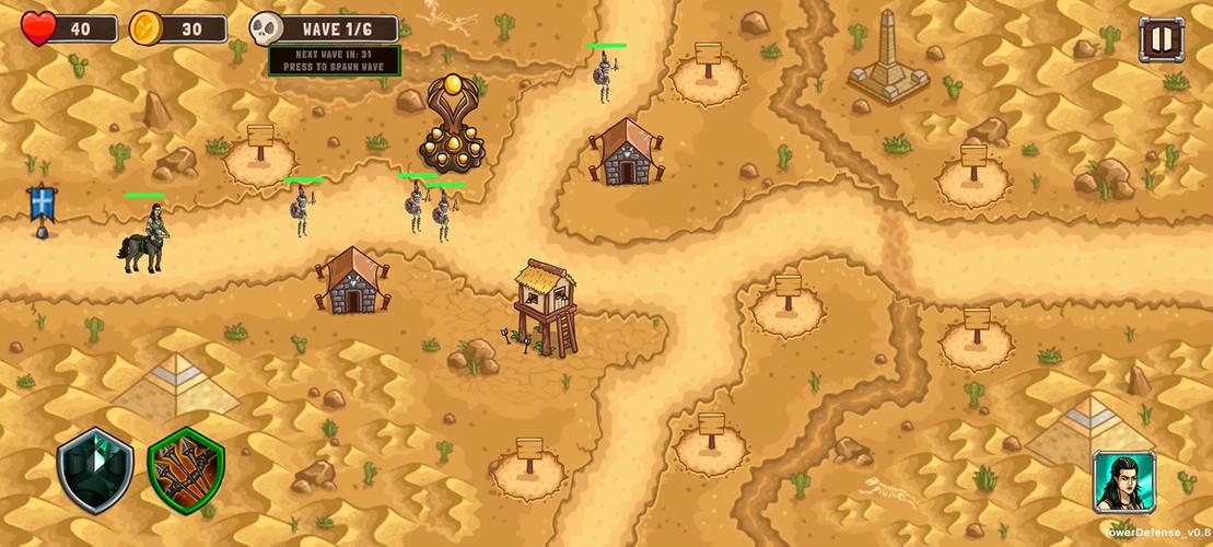 Vulcan's Tower Defense 螢幕截圖 2