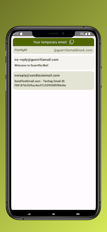 Guerrilla Mail - Temp Mail ภาพหน้าจอ 2