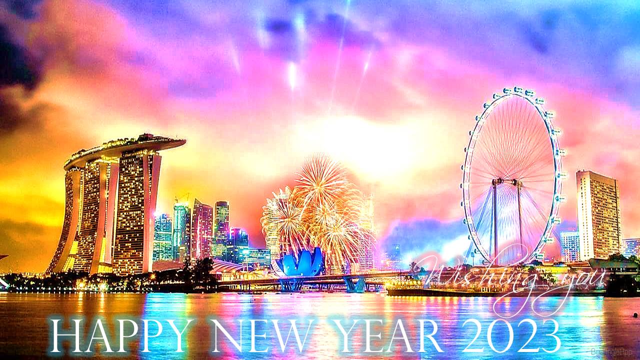 Happy NewYear Wishes Schermafbeelding 1