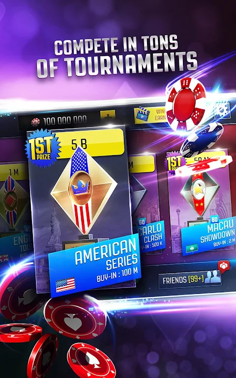 Poker Online: Texas Holdem Card Game Live FREE ဖန်သားပြင်ဓာတ်ပုံ 3