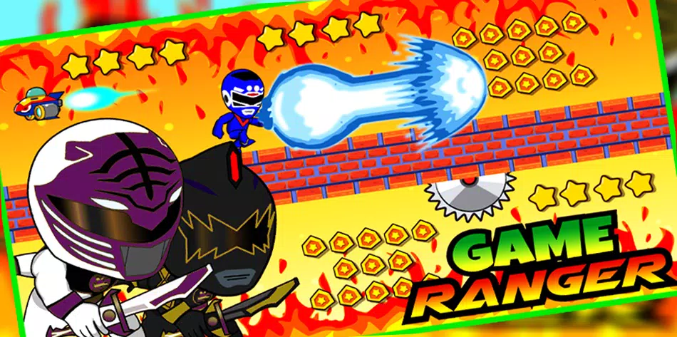 Superheroes Dino Rangers Dash স্ক্রিনশট 0