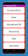 Uttarakhand General Knowledge Ảnh chụp màn hình 2