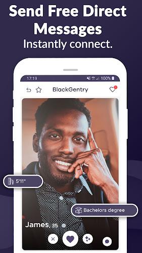 Schermata BlackGentry – Black Dating App 1