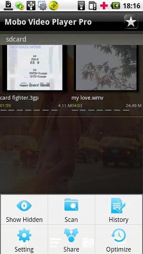 Mobo Video Player Pro Screenshot 1