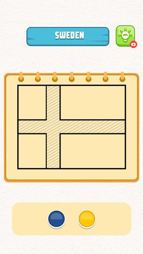 Flag Painting Puzzle Captura de pantalla 2