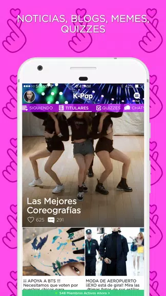 K-Pop Amino en Español Tangkapan skrin 0