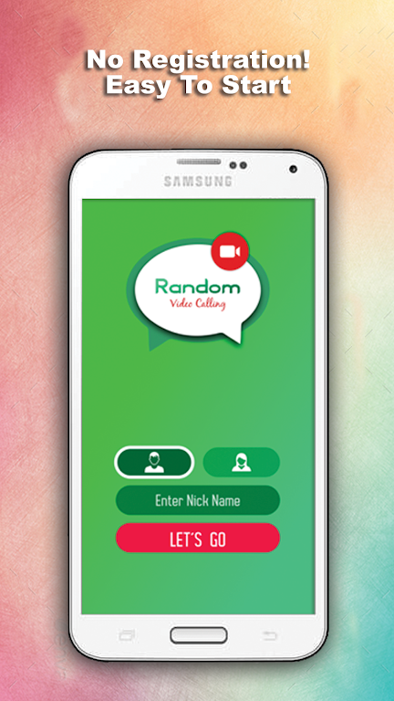 Random Video Chat 螢幕截圖 0